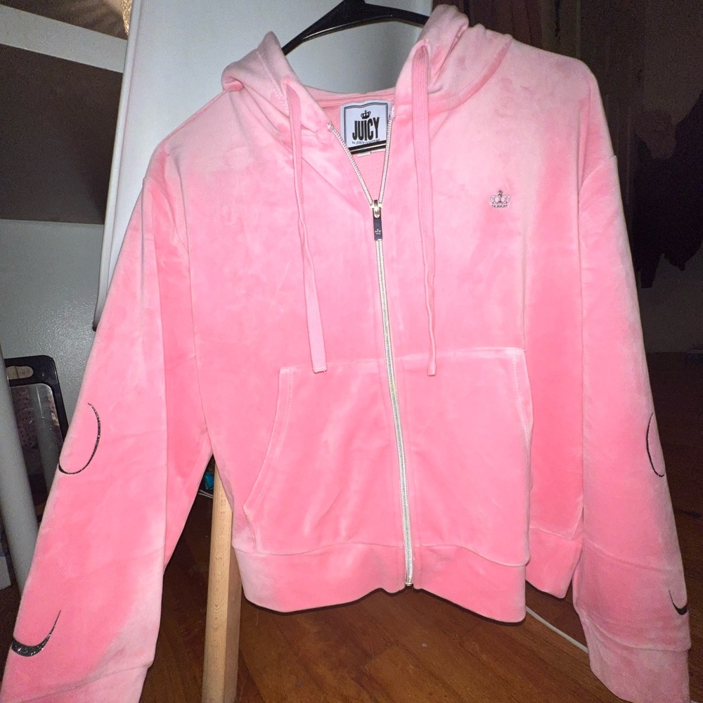 Pink Juicy Tracksuit Top Only!